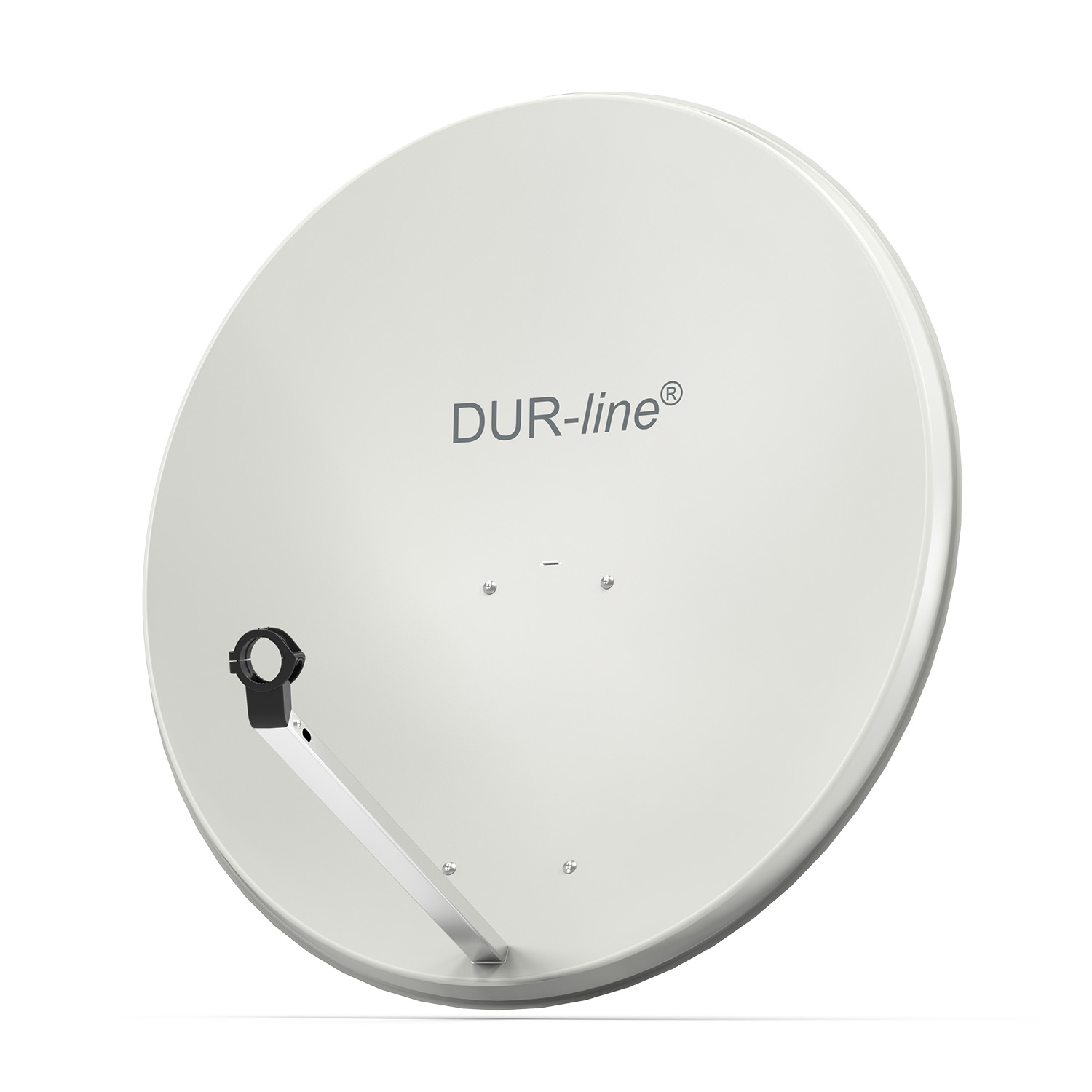 DUR-line MDA 90 Hellgrau - Alu Sat-Reflektor