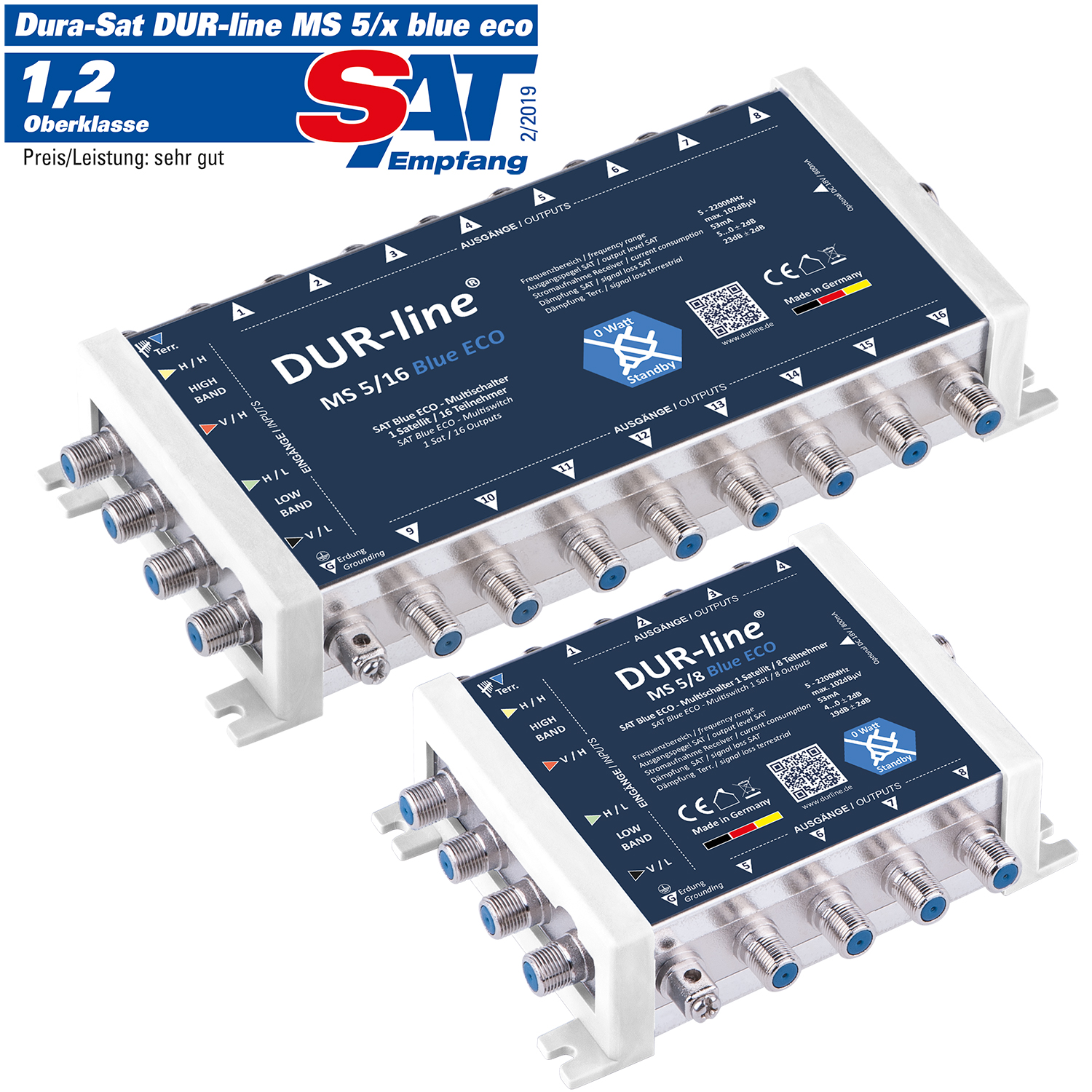 DUR-line MS Blue ECO – Multischalter 