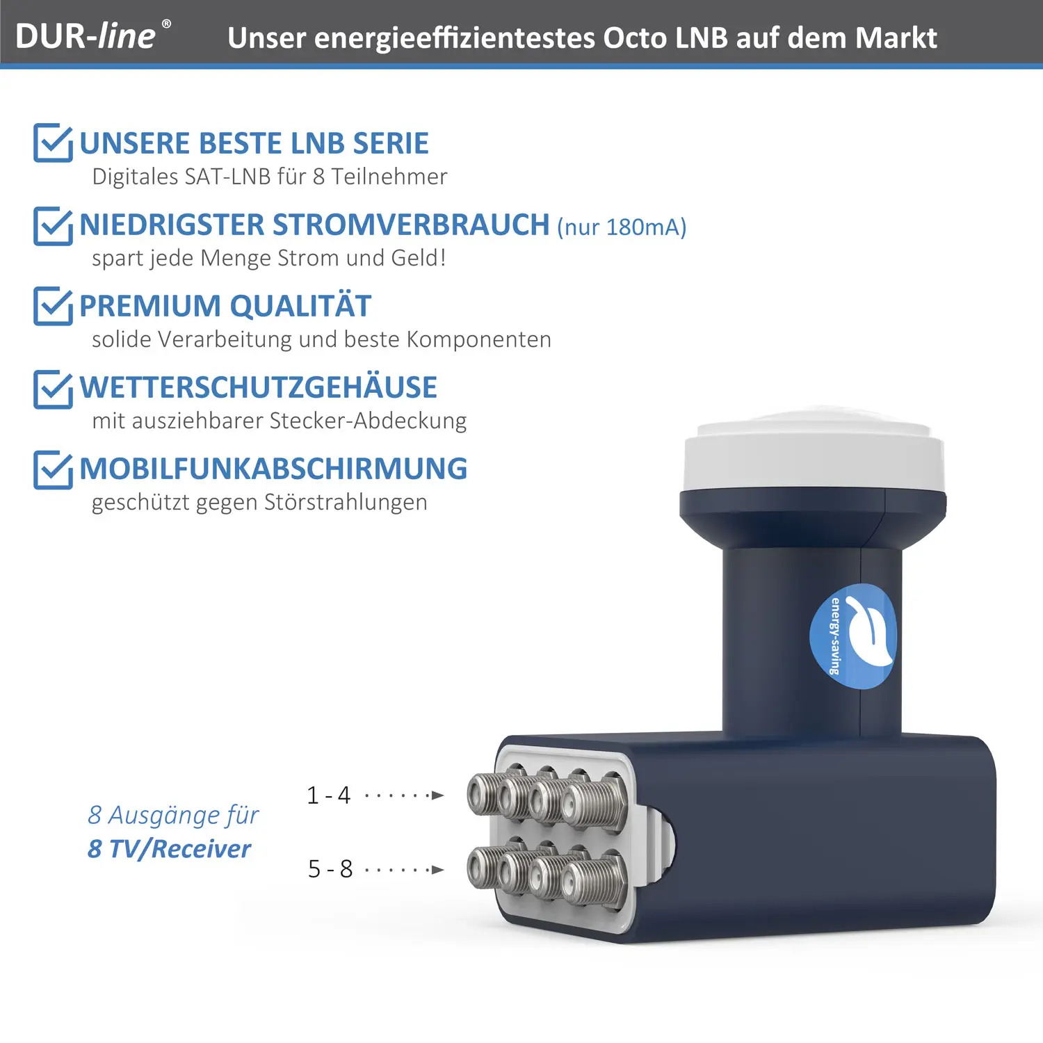 DUR-line Blue ECO Octo